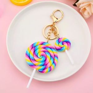 💖3/$20💖 DOUBLE LOLLIPOP KEY CHARM HOLDER